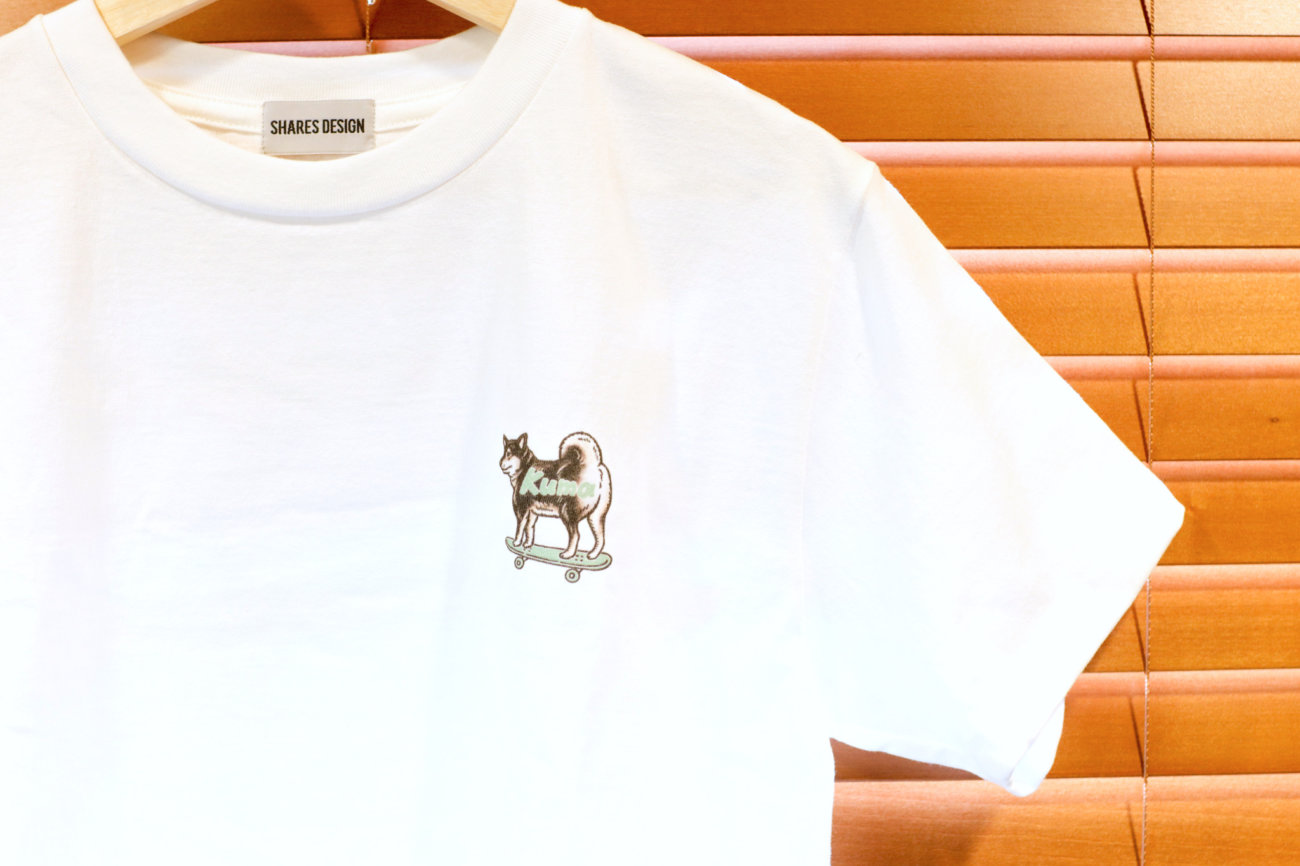 柴犬,ワンポイントTシャツ